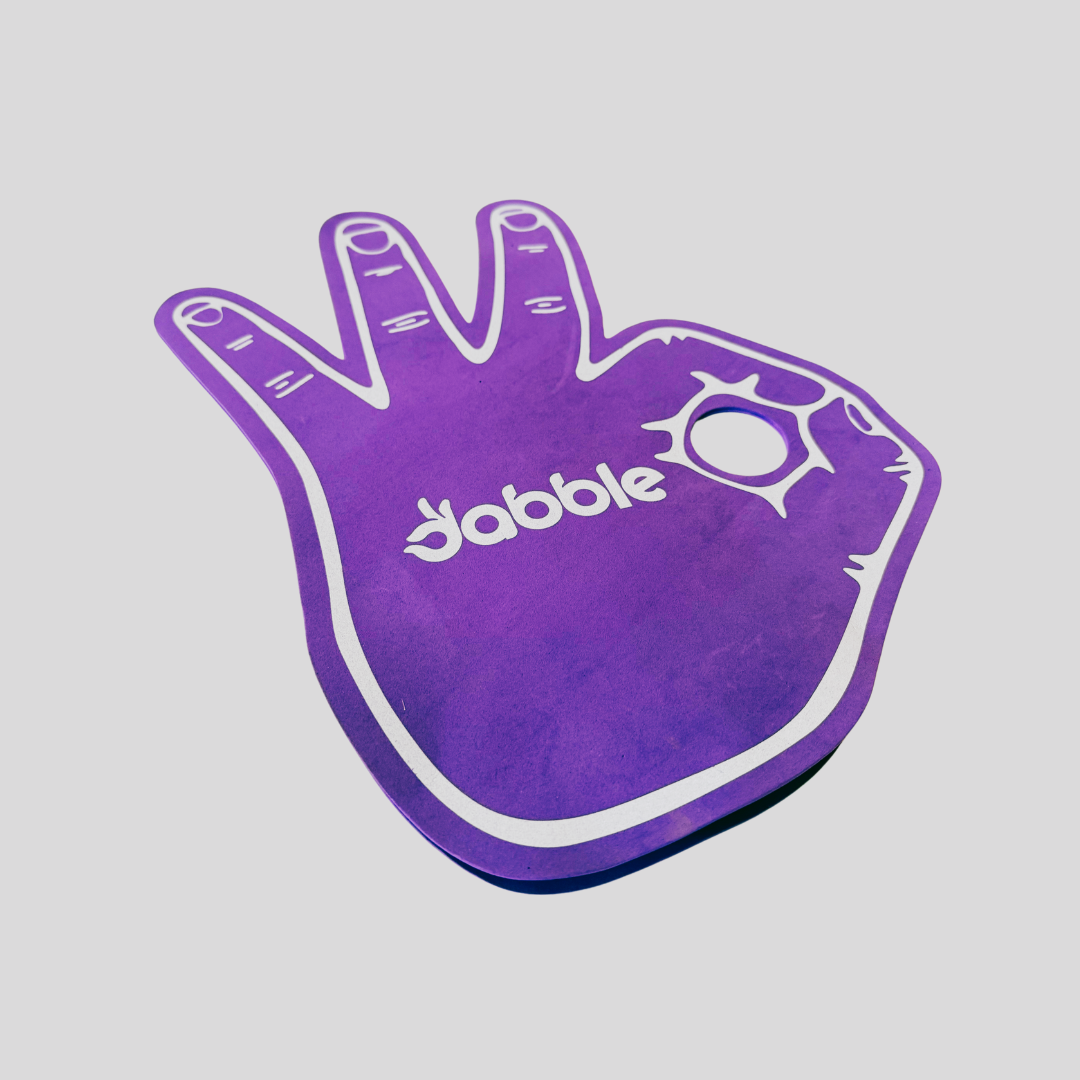 Dabble Foam Hand