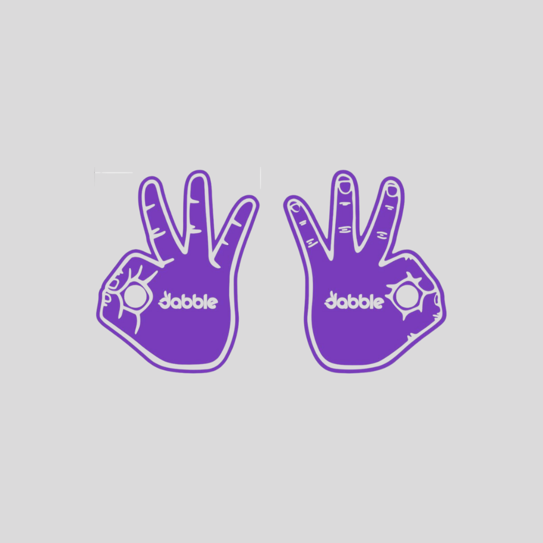 Dabble Foam Hand